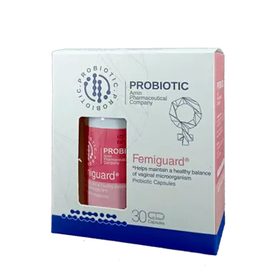 کپسول پروبیوتیک فمی گارد 30 عددی امین